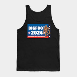 bigfoot is a candidate to become president Tank Top